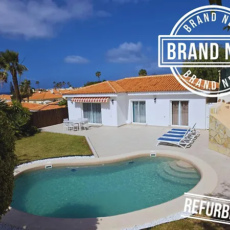 Ferienhaus Private Heated Pool 3br Family Retreat, Aircon, Costa Adeje *